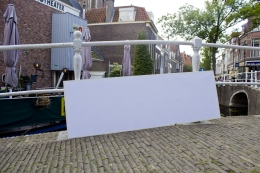 white canvas