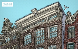Amsterdam canals detail